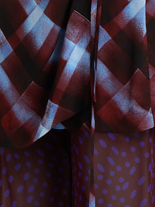 Dries Van Noten Pritty viscose skirt pants