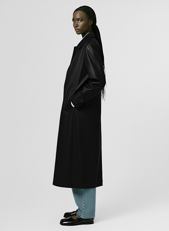 Maison Margiela Peached long trench coat