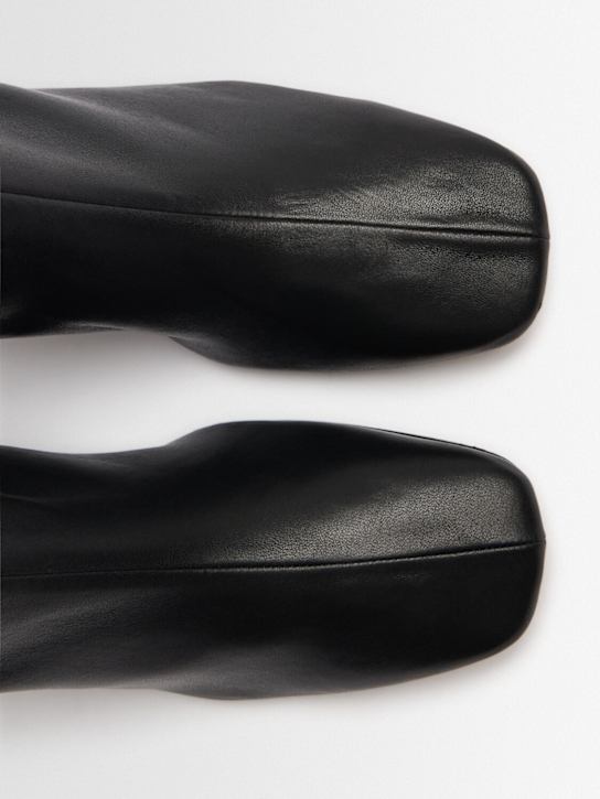 Dries Van Noten 65mm Heeled leather ankle boots