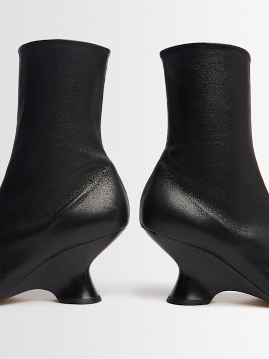 Dries Van Noten 65mm Heeled leather ankle boots