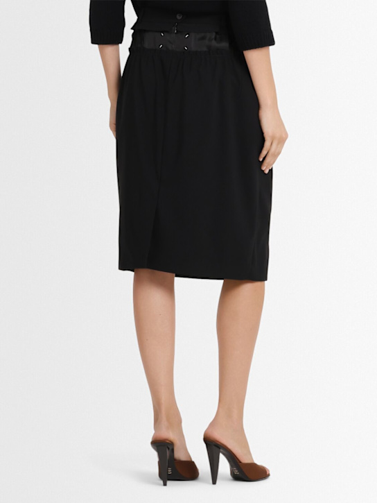 Maison Margiela Envers satin midi skirt 3 Maison Margiela Envers satin midi skirt