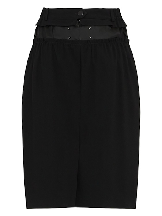 Maison Margiela Envers satin midi skirt 4 Maison Margiela Envers satin midi skirt