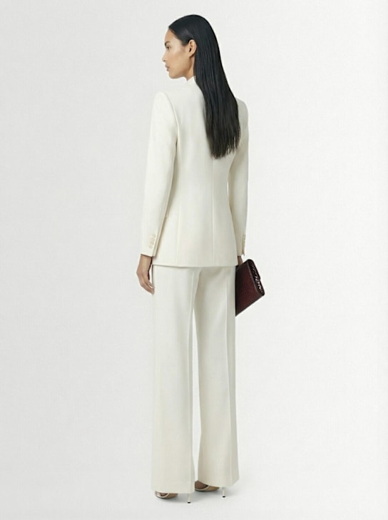Tom Ford Fluid viscose & silk twill flared pants