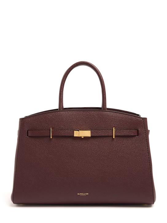 DeMellier The Midi Hudson grain leather bag