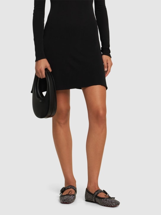 Christian Louboutin 10mm Mamastrapitina crystal flats