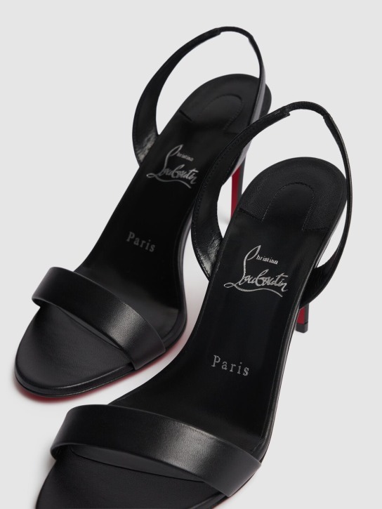 Christian Louboutin 85mm O Marylin nappa leather sandals