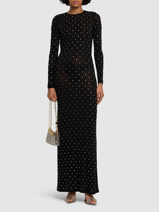 Rabanne Second skin long dress w/hotfix