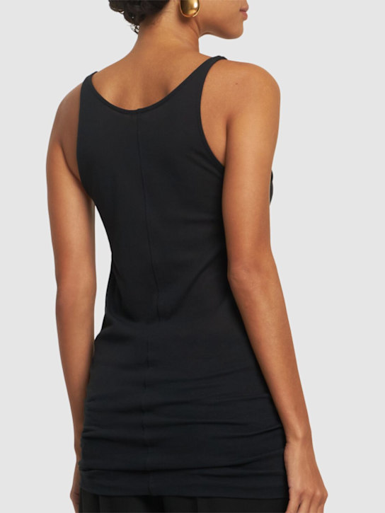 Bite Studios Transparent jersey tank top