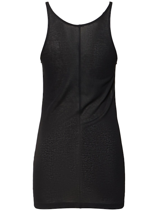 Bite Studios Transparent jersey tank top