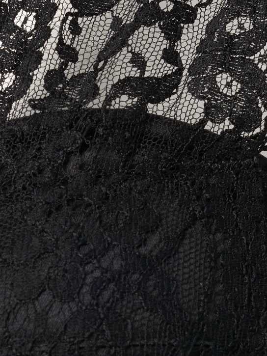 Dolce&Gabbana Stretch tulle midi dress 4 Dolce&Gabbana Stretch tulle midi dress