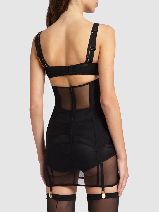 Dolce&Gabbana Stretch tulle mini dress