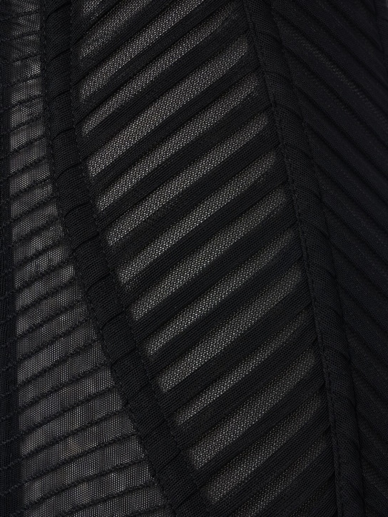 Dolce&Gabbana Stretch tulle mini dress