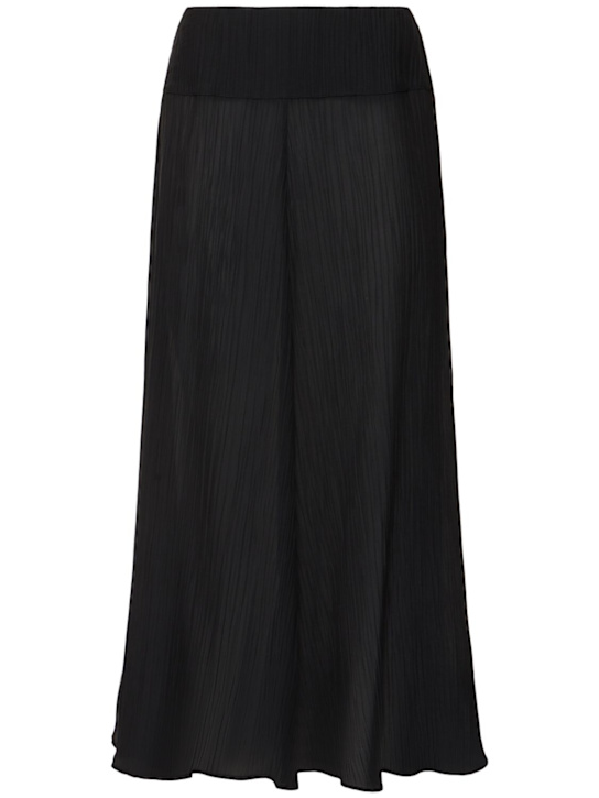 Bite Studios Parchment textured flared skirt