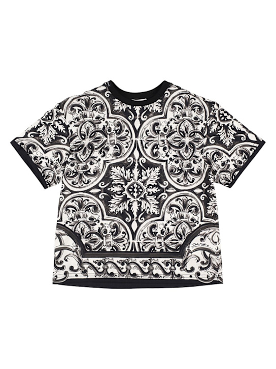 Dolce&Gabbana Printed cotton jersey t-shirt
