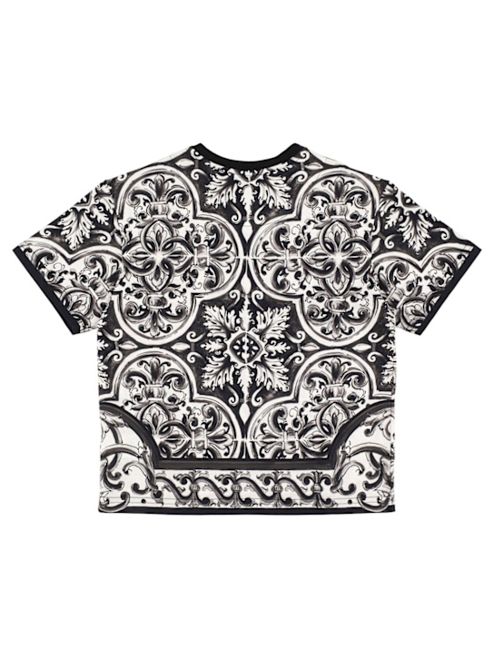 Dolce&Gabbana Printed cotton jersey t-shirt 3 Dolce&Gabbana Printed cotton jersey t-shirt