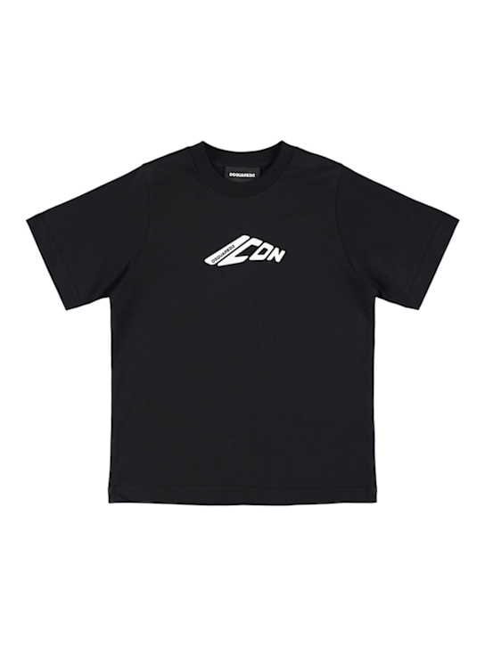 Dsquared2 Printed cotton jersey t-shirt 7 Dsquared2 Printed cotton jersey t-shirt