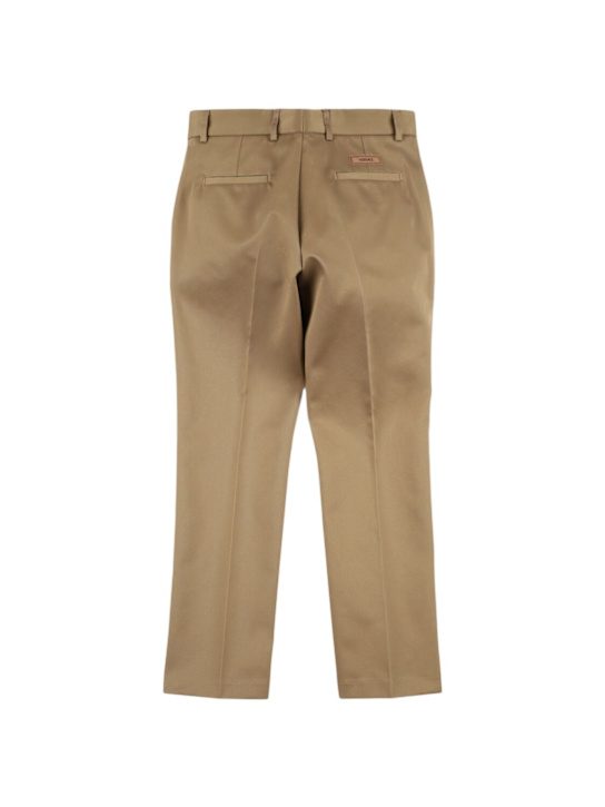 Versace Cotton satine gabardine pants