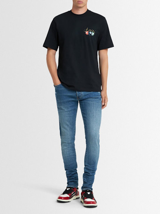 Amiri 15cm Stack cotton denim jeans