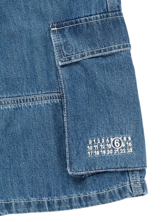 MM6 Maison Margiela Cotton denim shorts