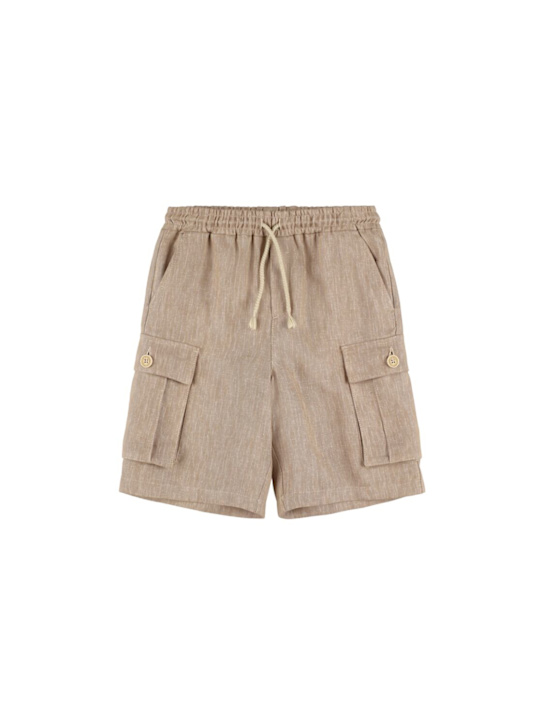 Dolce&Gabbana Linen cargo shorts