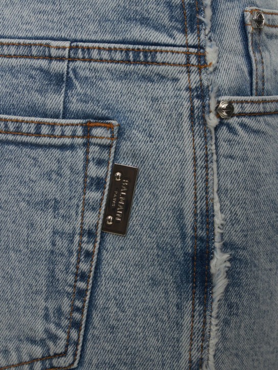 Balmain Vintage wash slim denim jeans