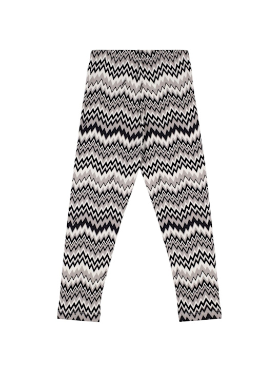 Missoni Printed cotton blend jersey leggings 3 Missoni Printed cotton blend jersey leggings