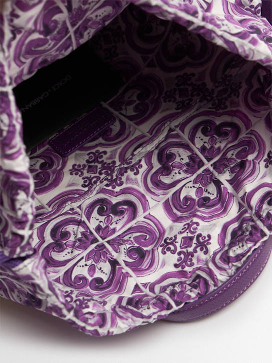 Dolce&Gabbana Embroidered logo raffia tote bag 5 Dolce&Gabbana Embroidered logo raffia tote bag