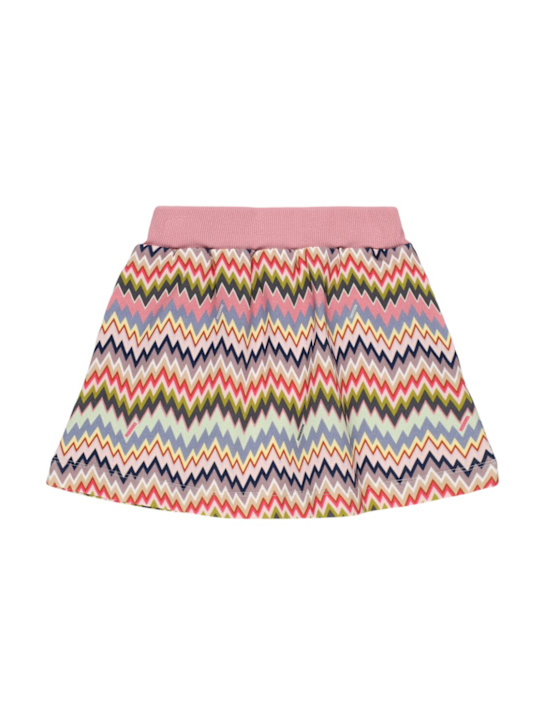 Missoni Printed cotton jersey skirt