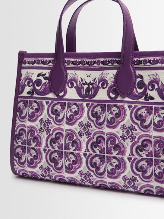 Dolce&Gabbana Printed cotton canvas bag 3 Dolce&Gabbana Printed cotton canvas bag
