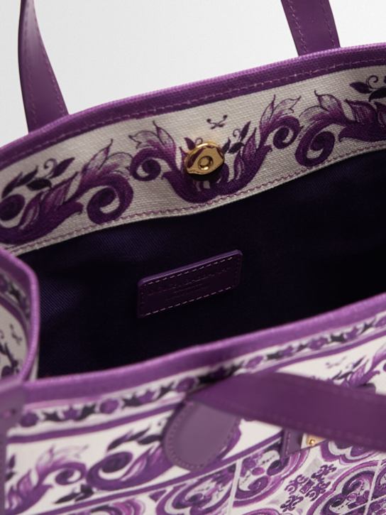 Dolce&Gabbana Printed cotton canvas bag 4 Dolce&Gabbana Printed cotton canvas bag