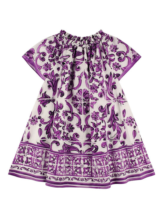 Dolce&Gabbana Printed cotton dress