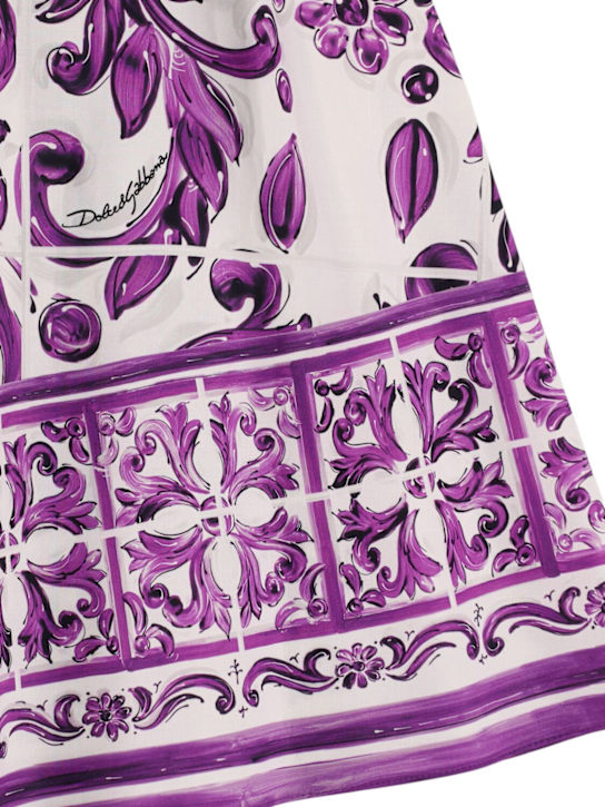 Dolce&Gabbana Printed cotton dress