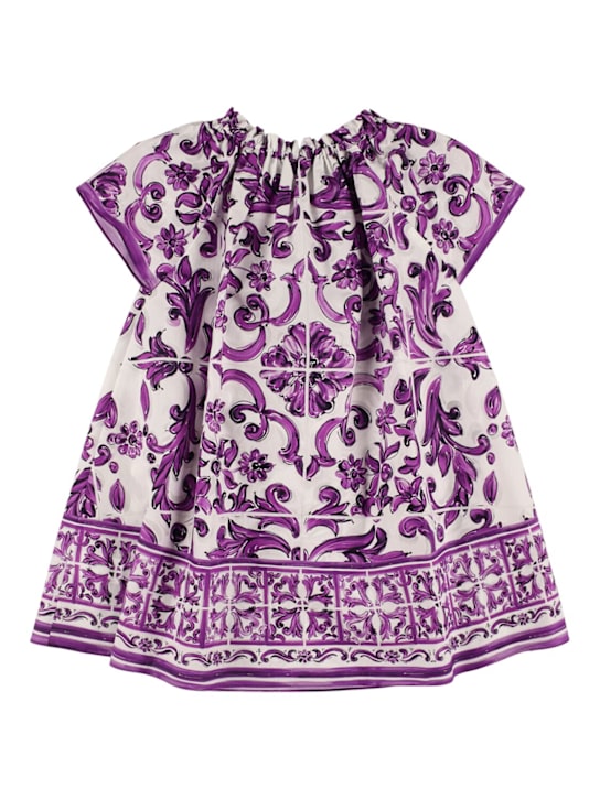 Dolce&Gabbana Printed cotton dress