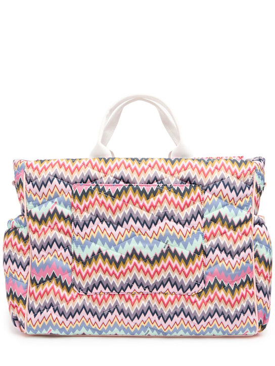 Missoni Printed nylon diaper bag