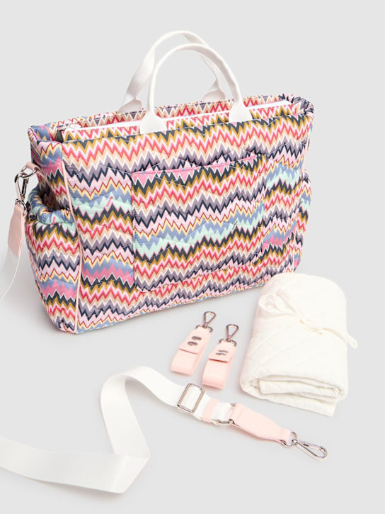 Missoni Printed nylon diaper bag