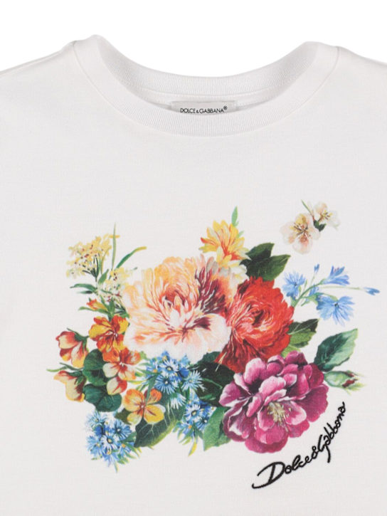 Dolce&Gabbana Printed cotton jersey t-shirt