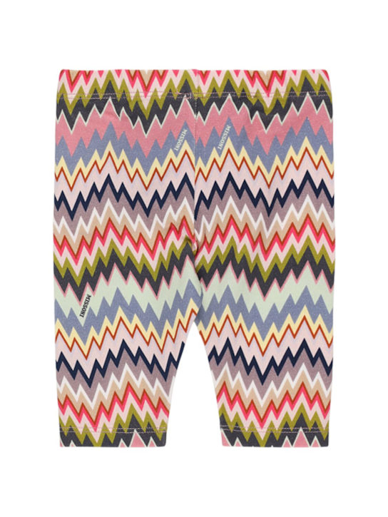 Missoni Printed cotton blend jersey leggings 3 Missoni Printed cotton blend jersey leggings