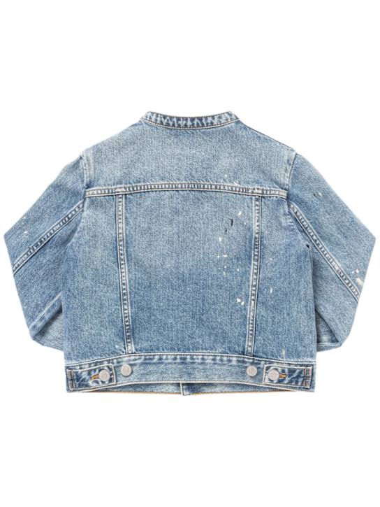 MM6 Maison Margiela Printed cotton denim jacket 3 MM6 Maison Margiela Printed cotton denim jacket