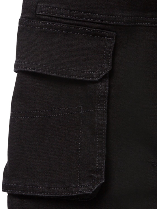 Diesel Kids Stretch cotton cargo jeans