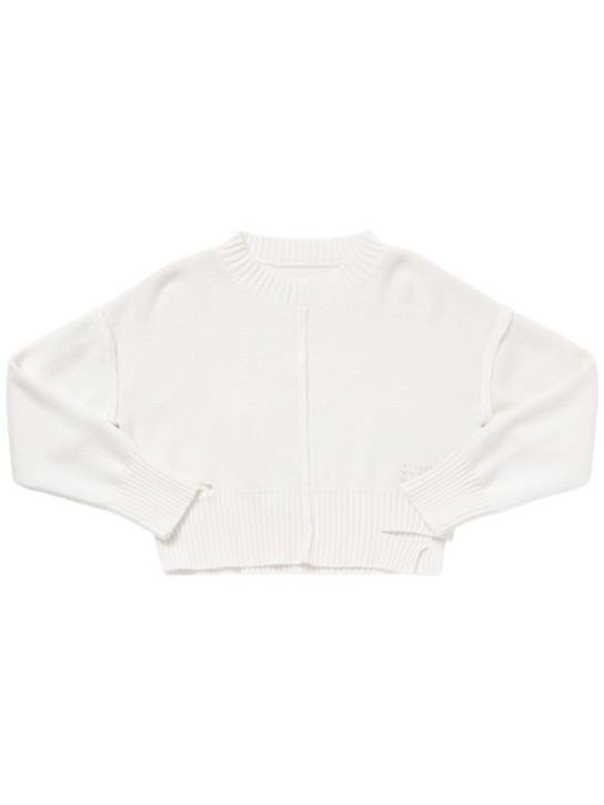 MM6 Maison Margiela Cotton knit sweater