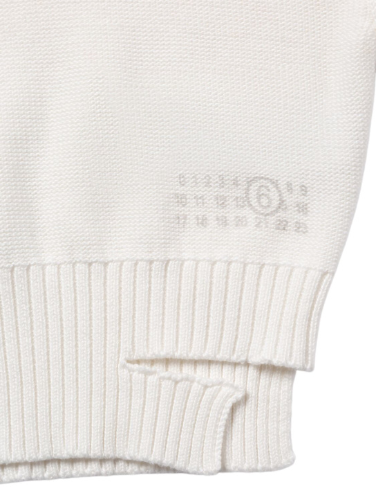 MM6 Maison Margiela Cotton knit sweater