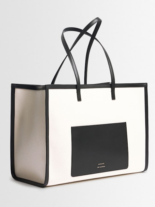 Loulou De Saison Large Monti cabas beach tote bag