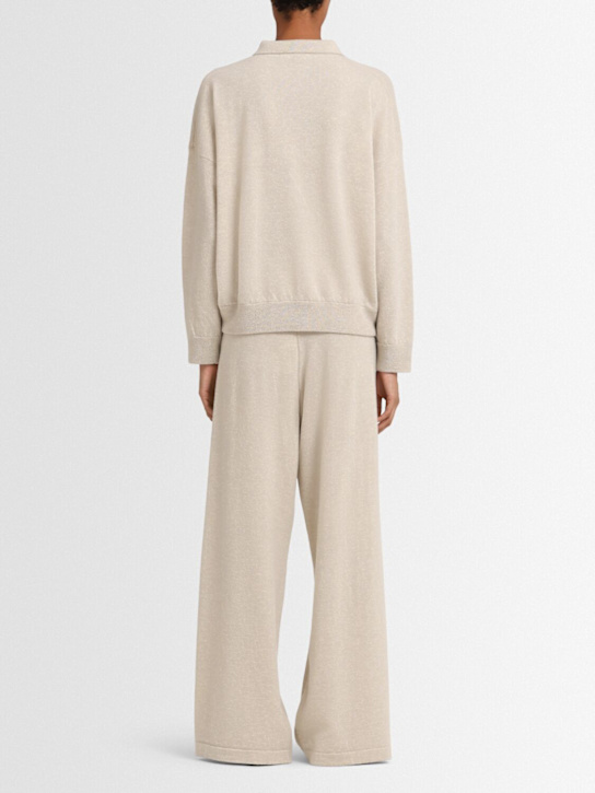 Annagreta Editta wool knit polo