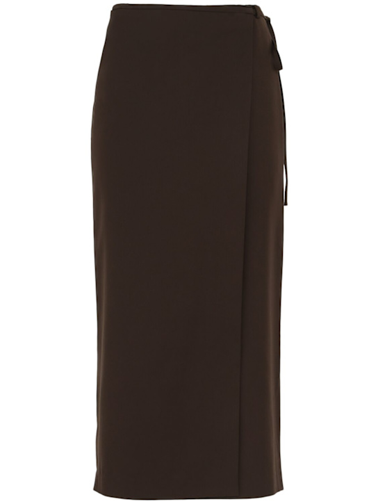 Dunst Maxi wrap skirt