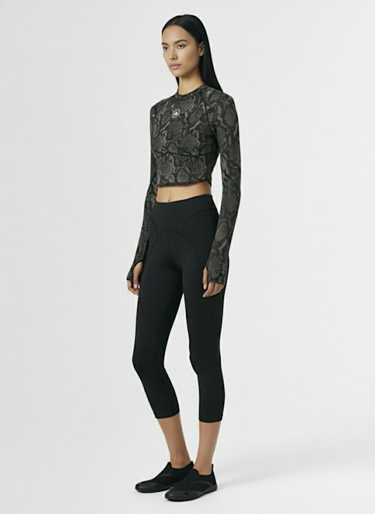 adidas By Stella McCartney ASMC cropped long sleeve top
